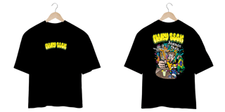 Nome do produtoCamiseta Oversized Brasil – Cor, Som e Alma