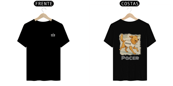Camiseta Masculina “Caramelo Pacer” – Corrida com Espírito de Rua