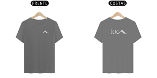 Nome do produto Camiseta Toca Premium Cinza