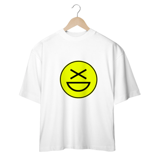Nome do produto Camiseta Oversize Xisde com Logo Amarelo - Streetwear Brasileiro Autêntico