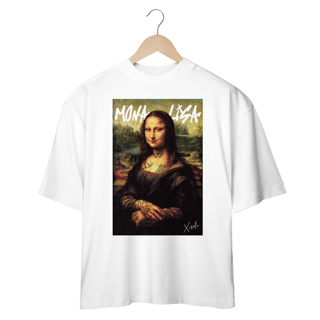 Nome do produto Camiseta oversize - Monalisa tatuada