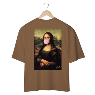 Nome do produto Camiseta oversize - Monalisa com chiclete