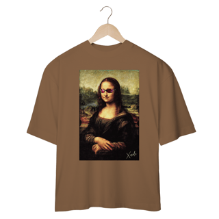 Nome do produto Camiseta oversize - Monalisa de oculos juliete