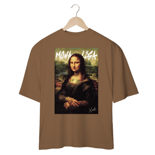 Nome do produto Camiseta oversize - Monalisa tatuada