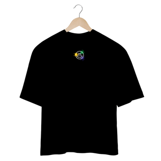 Camiseta Oversize Xisde com Logo nas Cores do Brasil - Streetwear Autêntico Brasileiro