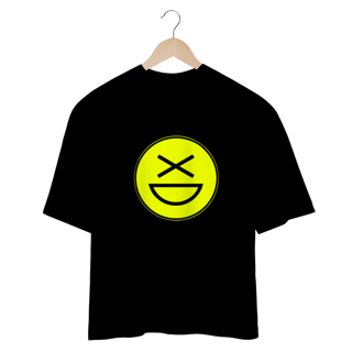 Nome do produto Camiseta Oversize Xisde com Logo Amarelo - Streetwear Brasileiro Autêntico