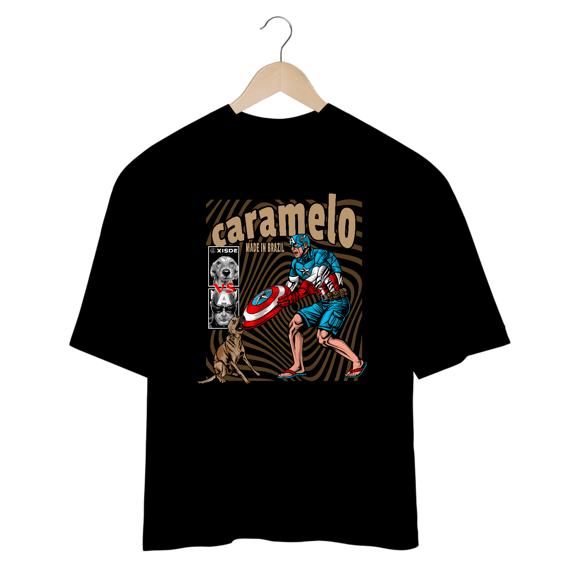 cachorro caramelo vs capítão america