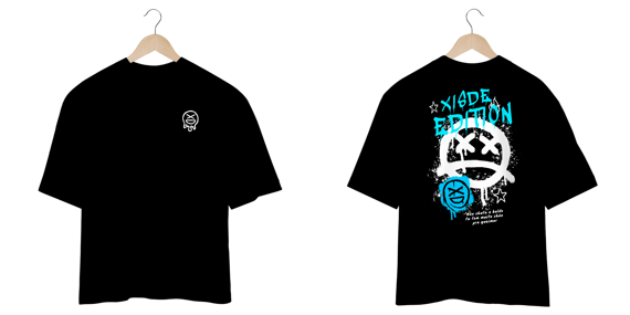 Camiseta oversized - não chuta o balde
