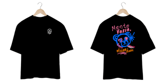 Nome do produto Camisa oversized - frase de avó: mente vazia oficina do diabo