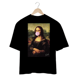 Nome do produto Camiseta oversize - Monalisa com chiclete