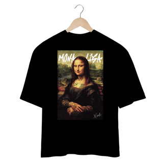 Nome do produto Camiseta oversize - Monalisa tatuada