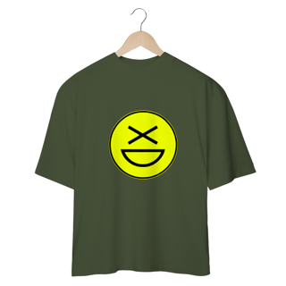 Nome do produto Camiseta Oversize Xisde com Logo Amarelo - Streetwear Brasileiro Autêntico