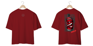 Nome do produto Camiseta oversized - Lata de Spray - XISDE