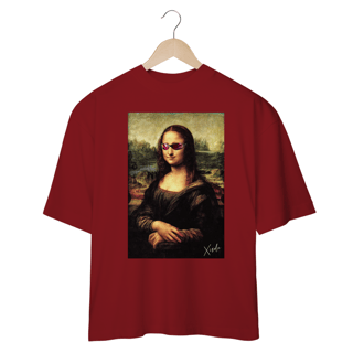 Nome do produto Camiseta oversize - Monalisa de oculos juliete