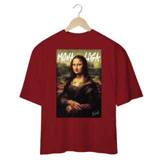 Nome do produto Camiseta oversize - Monalisa tatuada