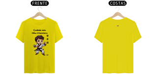 Nome do produto Camiseta - Cuidado meu filho é Karateca