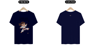 Nome do produto Camiseta - Cuidado minha filha é Karateca