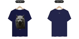 Nome do produto Camiseta lobo branco - Inspirada em The Witcher