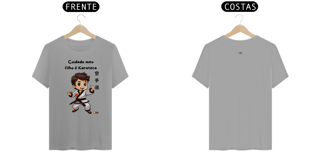 Nome do produto Camiseta - Cuidado meu filho é Karateca