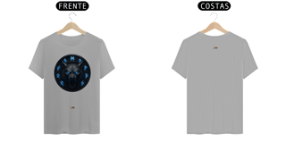 Nome do produto Camiseta medalhão lobo branco - inspirado The Witcher