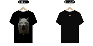 Nome do produto Camiseta lobo branco - Inspirada em The Witcher