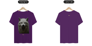 Nome do produto Camiseta lobo branco - Inspirada em The Witcher