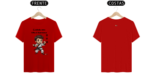 Nome do produto Camiseta - Cuidado meu filho é Karateca