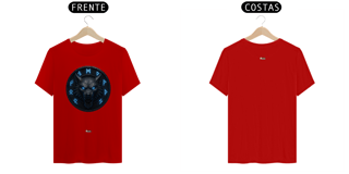 Nome do produto Camiseta medalhão lobo branco - inspirado The Witcher