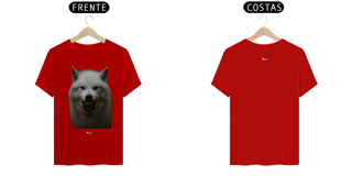 Nome do produto Camiseta lobo branco - Inspirada em The Witcher