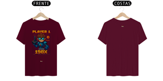 Nome do produto Camiseta Video Game Retrô