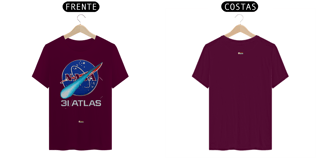 Nome do produto Camiseta nasa 3i/atlas
