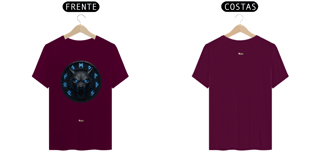 Nome do produto Camiseta medalhão lobo branco - inspirado The Witcher