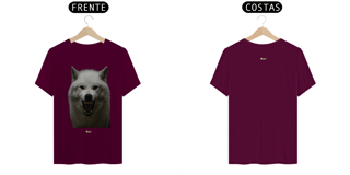 Nome do produto Camiseta lobo branco - Inspirada em The Witcher