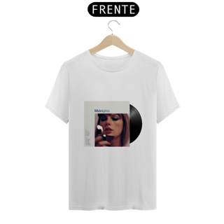 Nome do produto Camiseta Taylor Swift - Midnights Album Vinil