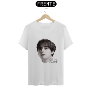 Nome do produto Camiseta BTS - V Faces (branca)