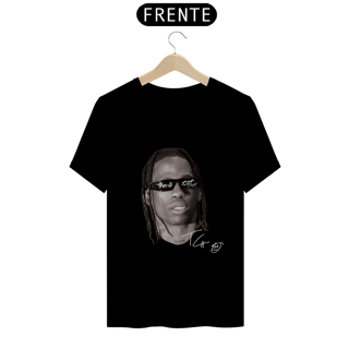 Nome do produto Camiseta Travis Scott - Glasses (preta)