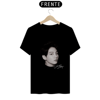 Nome do produto Camiseta BTS - Jung Kook Faces (preta)