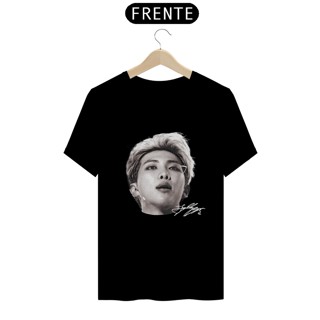 Nome do produto Camiseta BTS - RM Faces (preta)