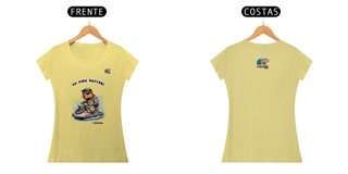 Camiseta Baby Long Estonada, Na onda do jetsky, No corre do Delivery, Bicho Doido