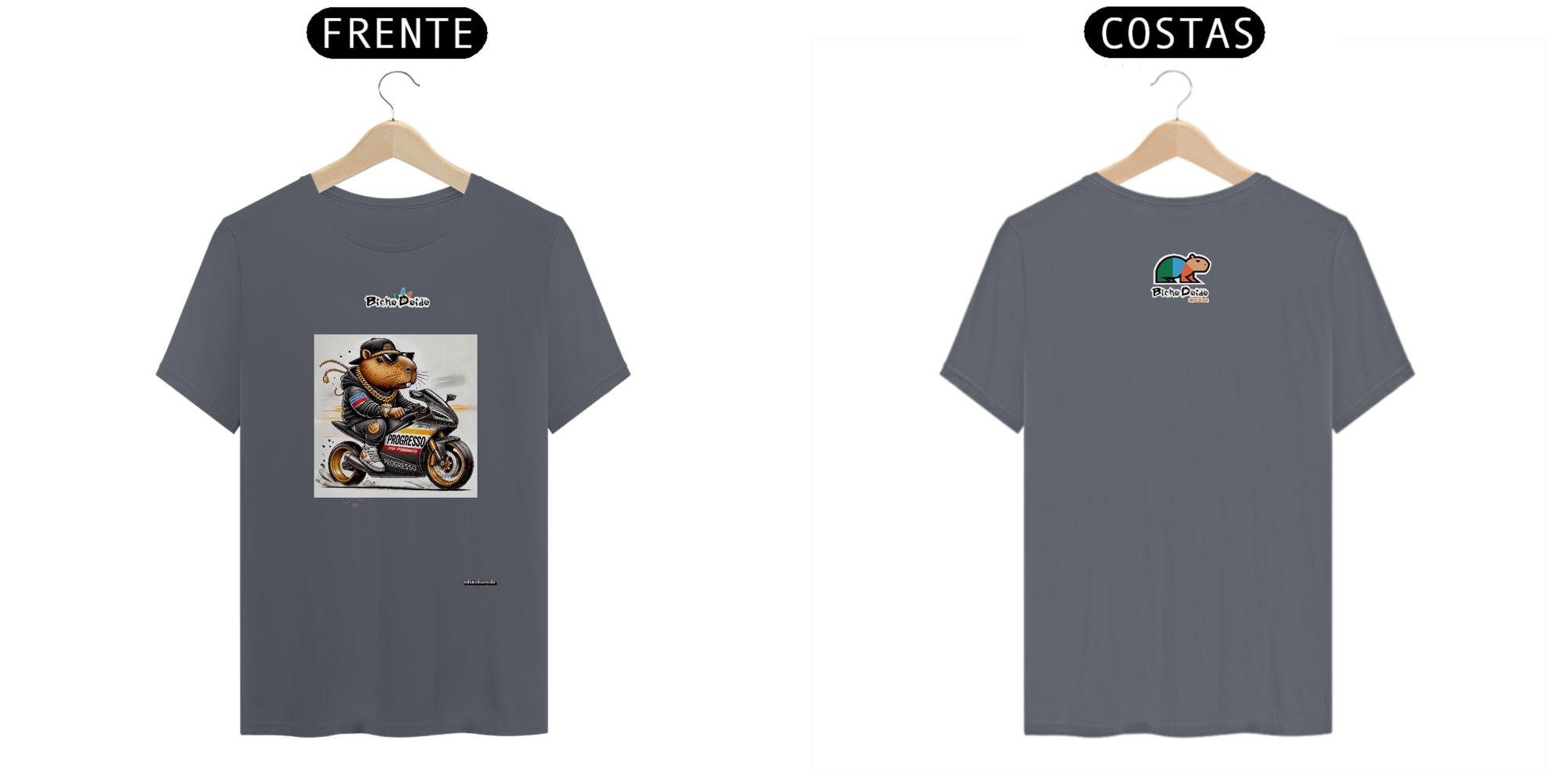 Camiseta Classic, Supermoto Performance, Bicho Doido