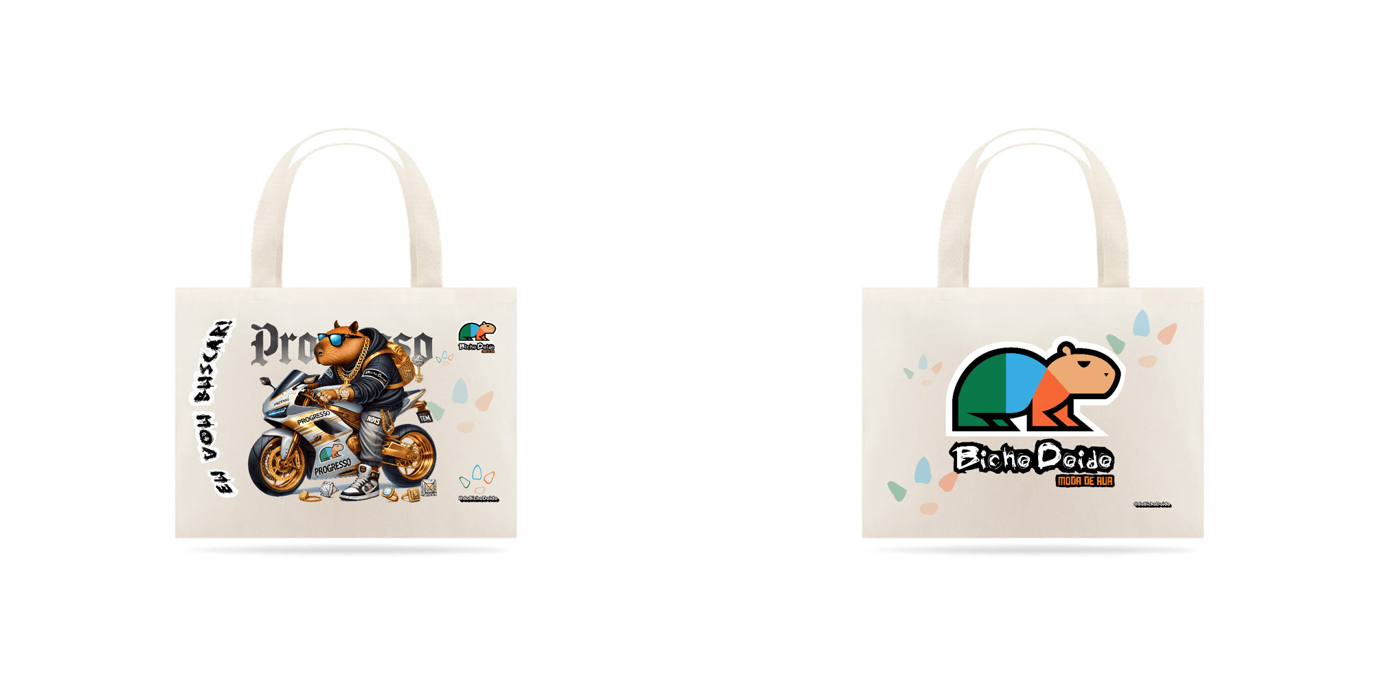 Eco Bag, Eu vou buscar, De foguetão prateado, Bicho Doido