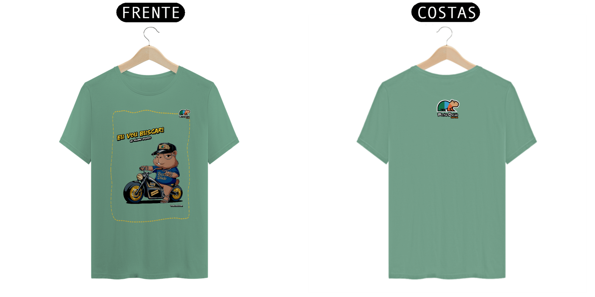 Camiseta Estonada, Eu vou buscar, No pique da estradeira, Bicho Doido