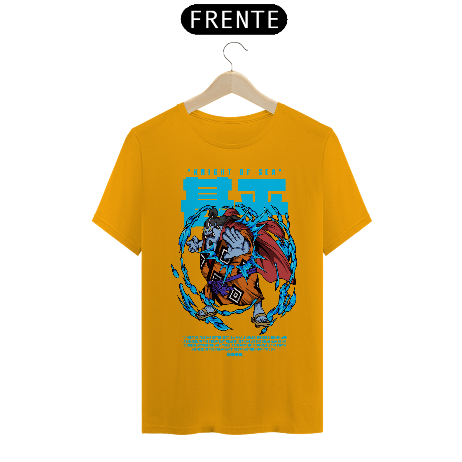 Camiseta Anime One Piece - Jinbe