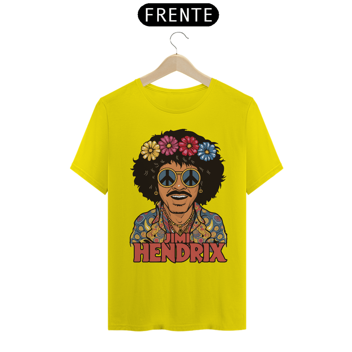 Nome do produto: Camiseta Jimi Hendrix