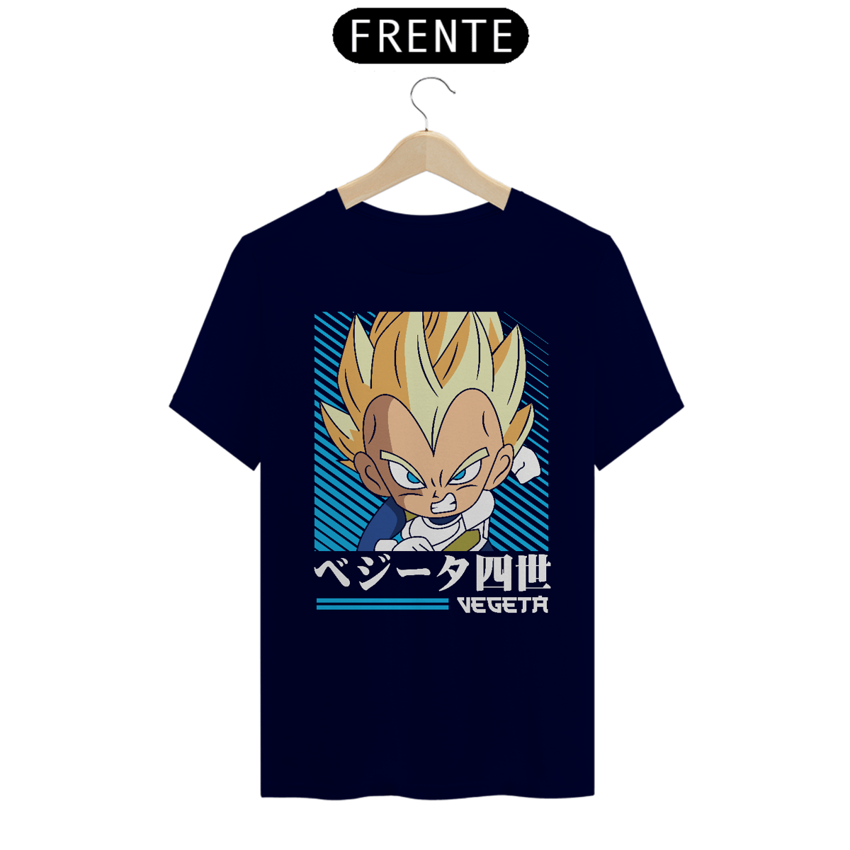Nome do produto: Camiseta Anime DBZ - Vegeta