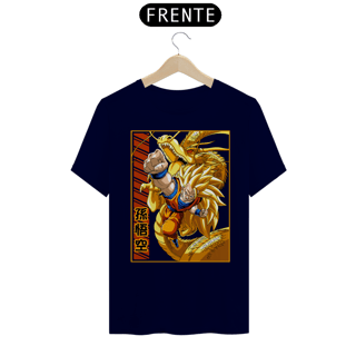 Nome do produto Camiseta Anime DBZ - Goku S. Sayajin 3 Dourado
