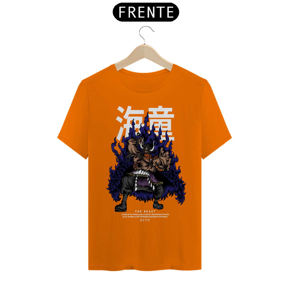 Nome do produto: Camiseta Anime One Piece - Kaidou
