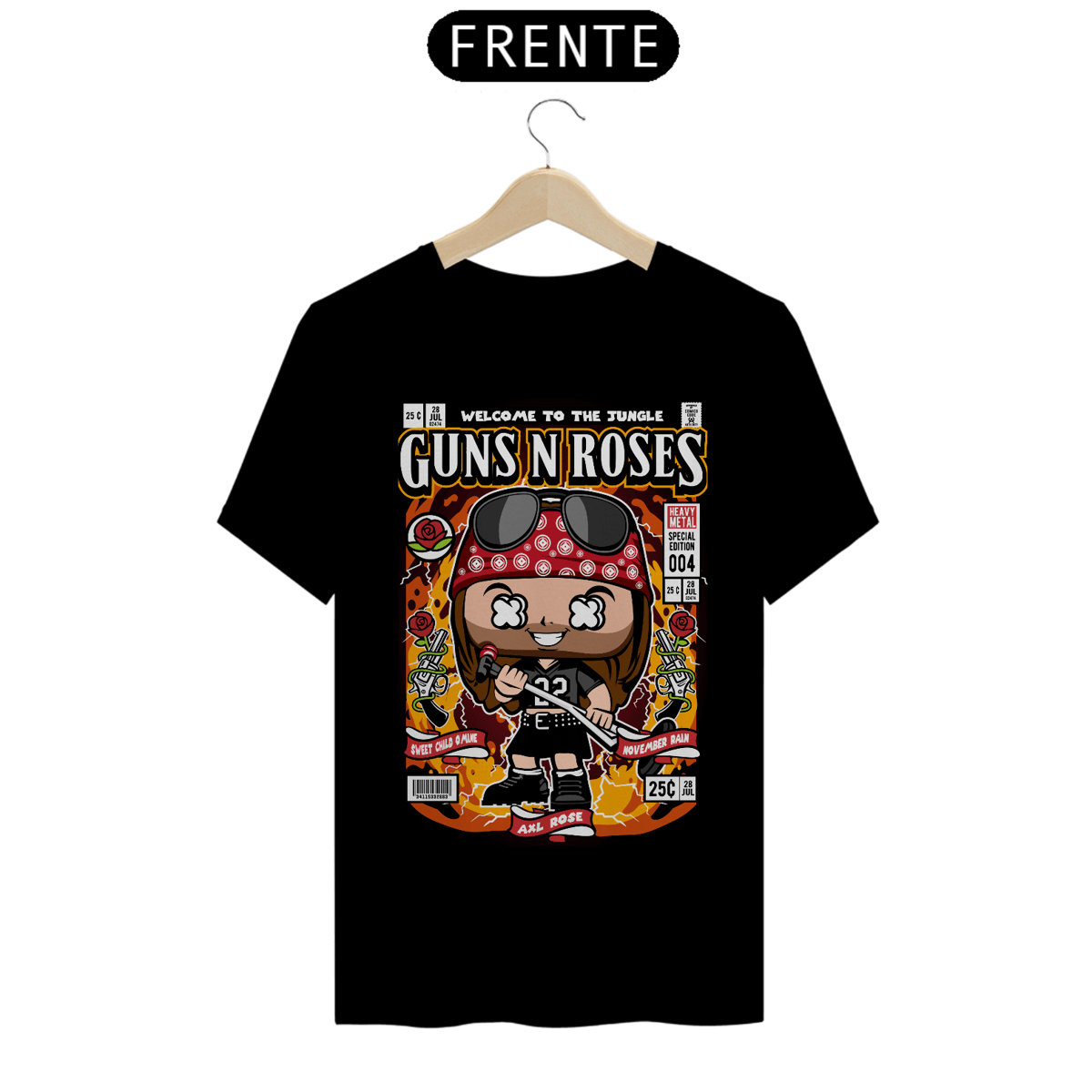Nome do produto: Axl Rose - Guns N Roses