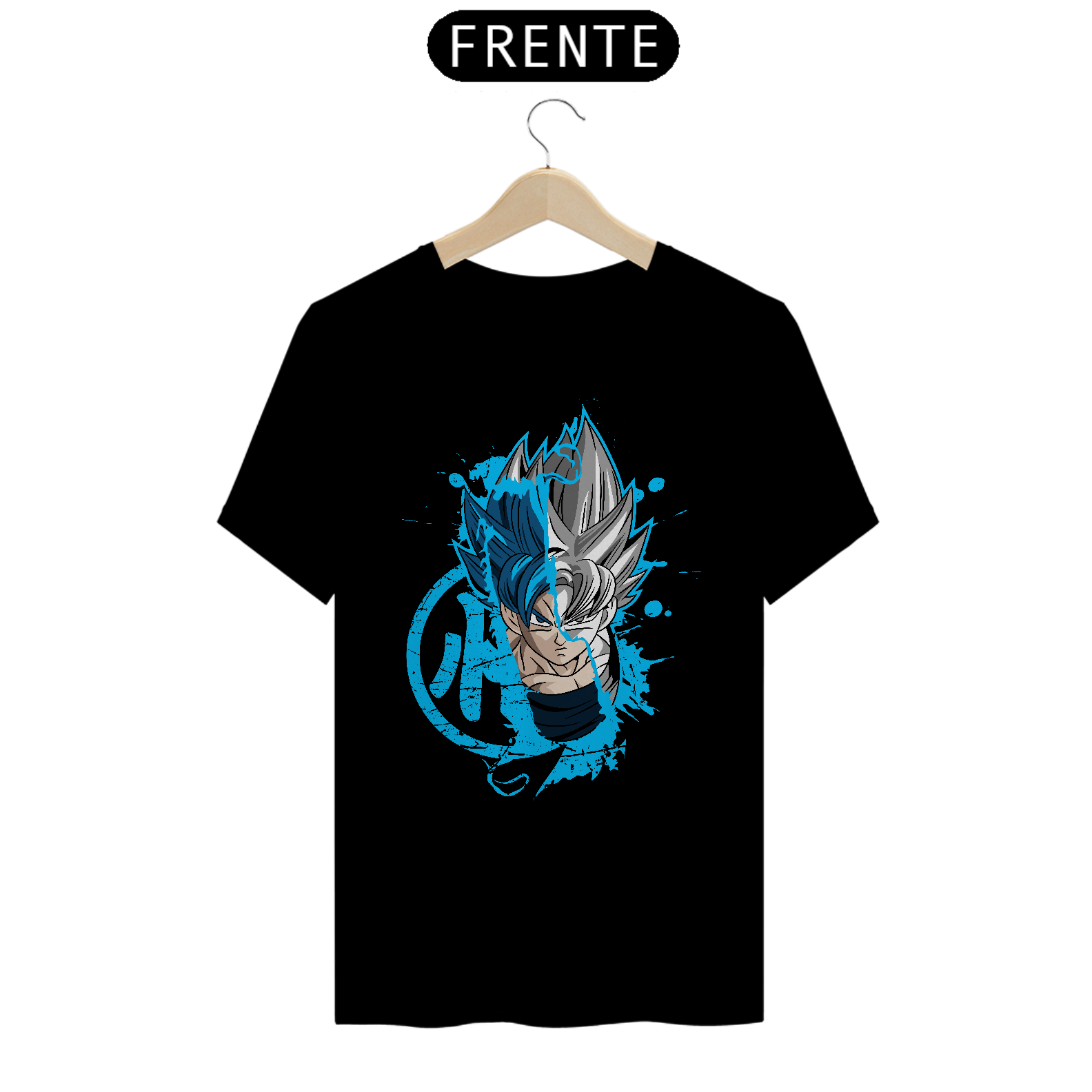 Camiseta Anime DBZ - Goku Azul