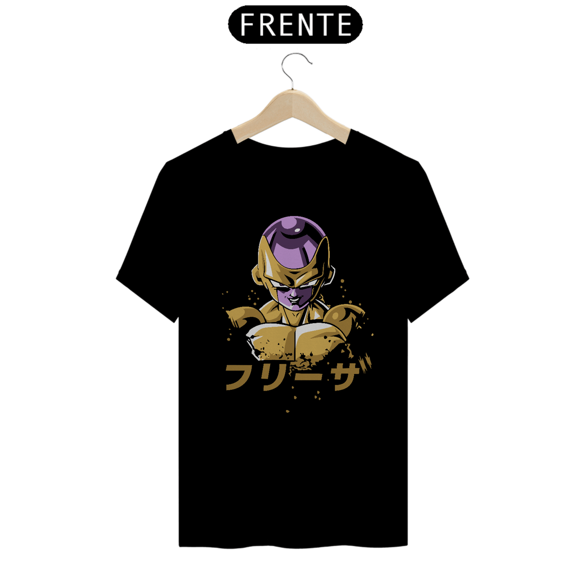 Nome do produto: Camiseta Anime DBZ - Golden Freeza
